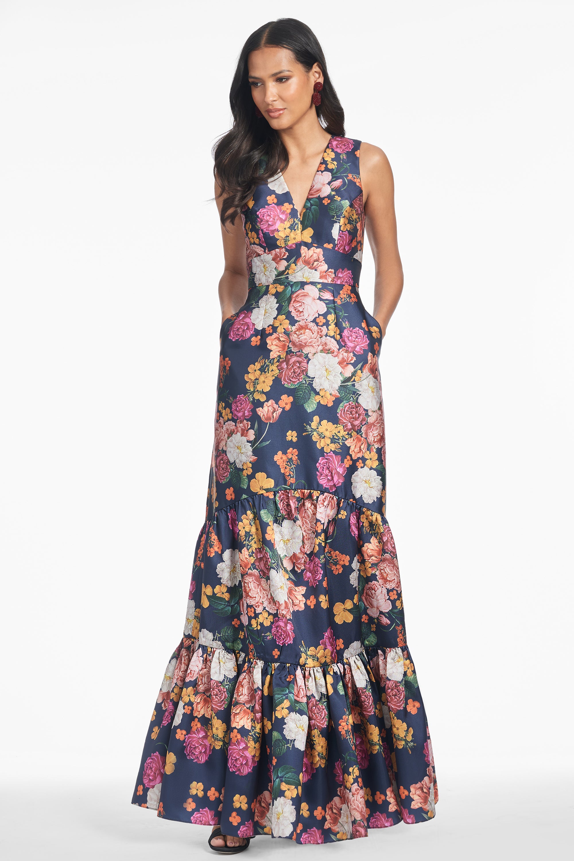 RORI GOWN - MIDNIGHTS MAGIC BLOOMS