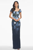 EMBELLISHED GRACE GOWN - NIGHT SKY PRIMA GARDEN