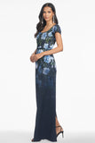 EMBELLISHED GRACE GOWN - NIGHT SKY PRIMA GARDEN