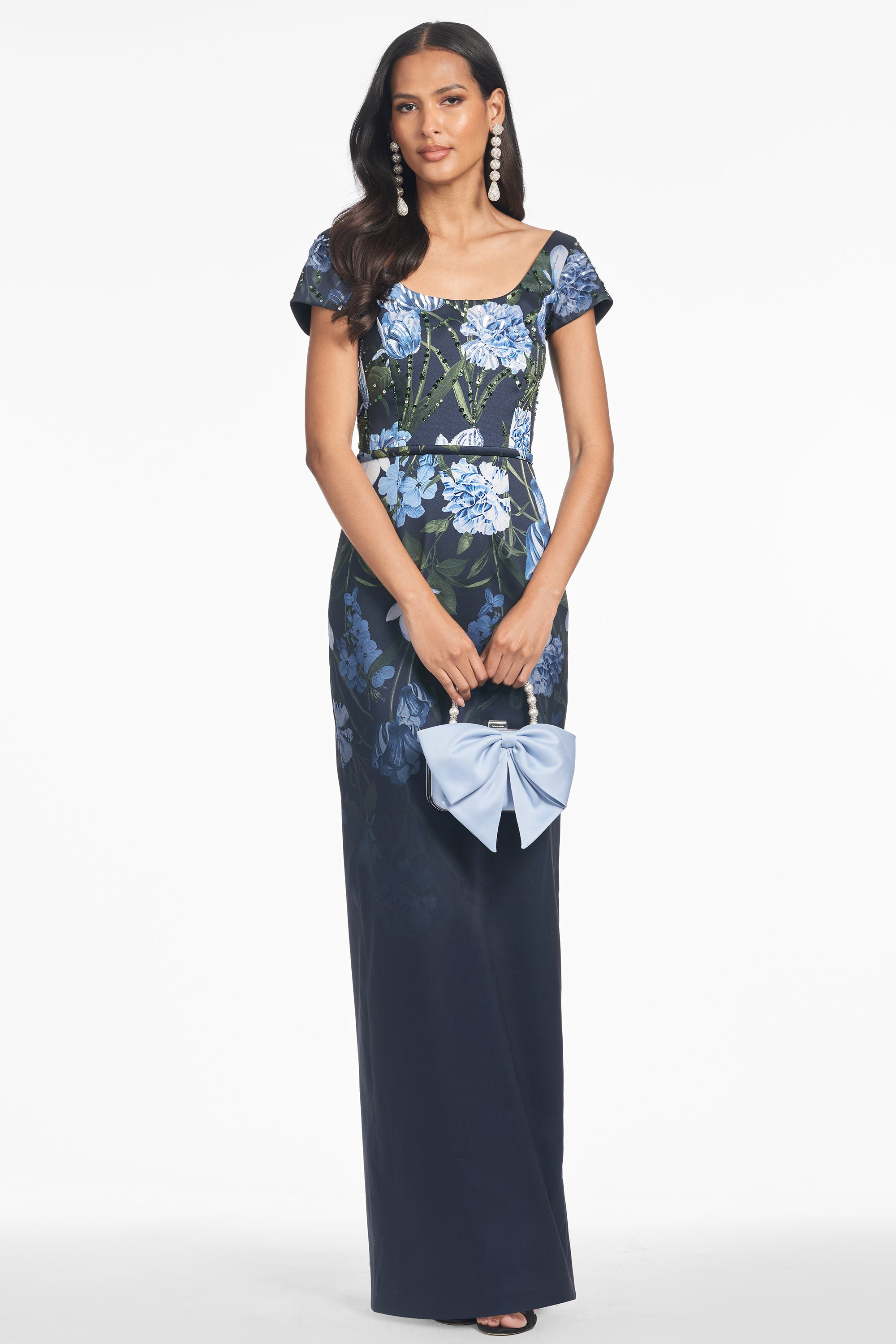 EMBELLISHED GRACE GOWN - NIGHT SKY PRIMA GARDEN