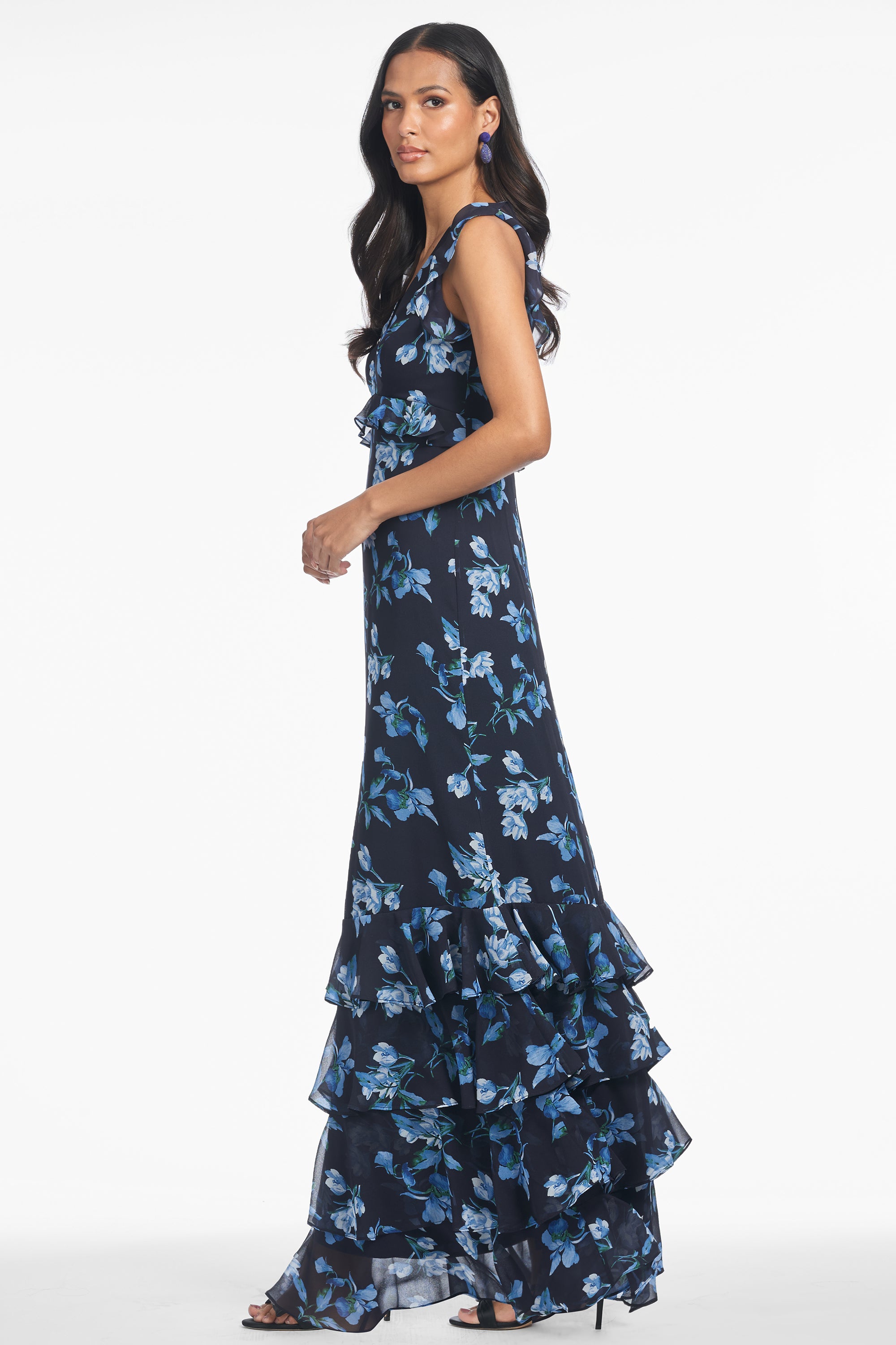 MAGDELAINE GOWN - POSEIDON VENETIAN PETAL