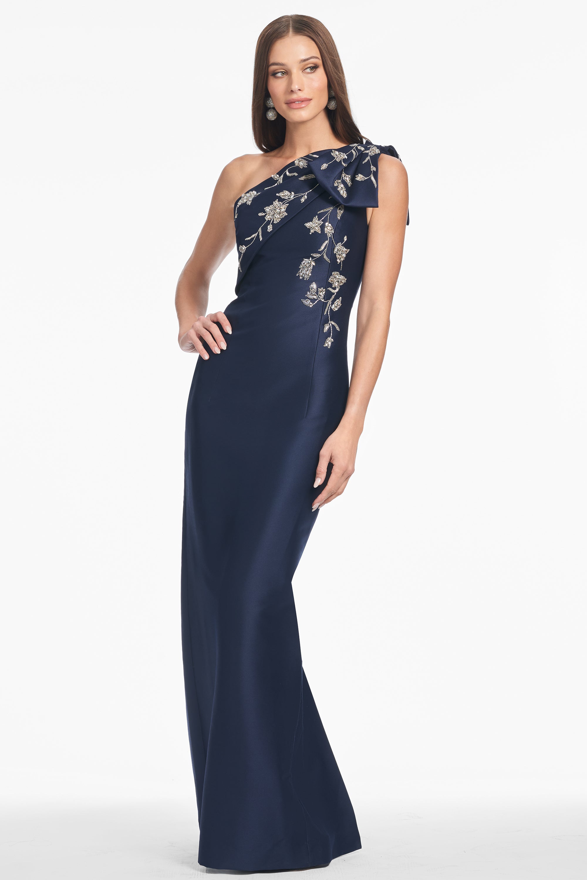 EMBELLISHED OLIVIA GOWN - NIGHT SKY