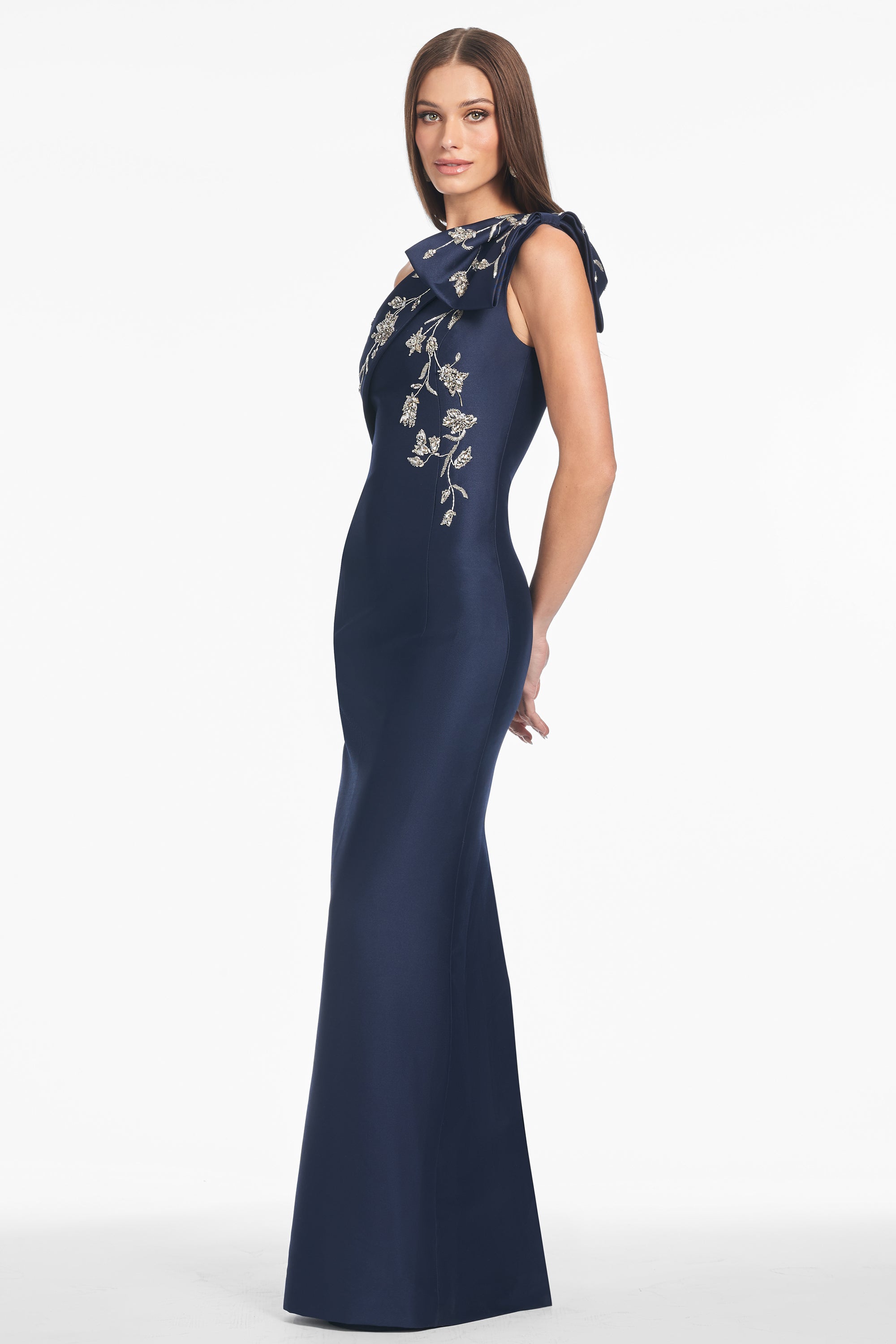 EMBELLISHED OLIVIA GOWN - NIGHT SKY