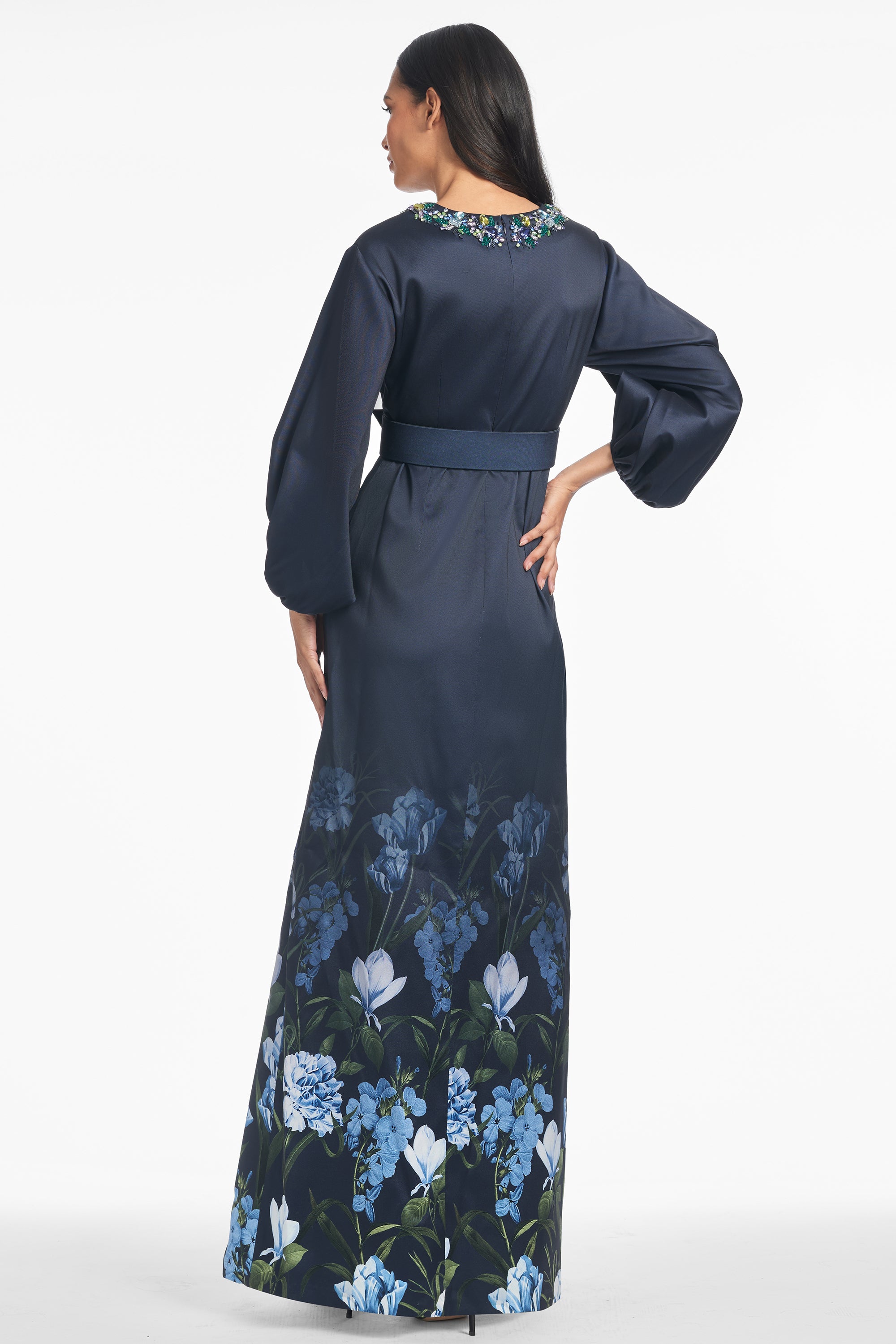 OLYMPIA GOWN - NIGHT SKY PRIMA GARDEN