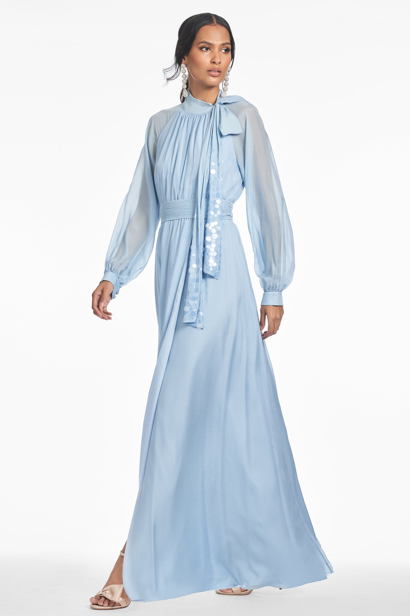 VERA GOWN - GLACIAL BLUE