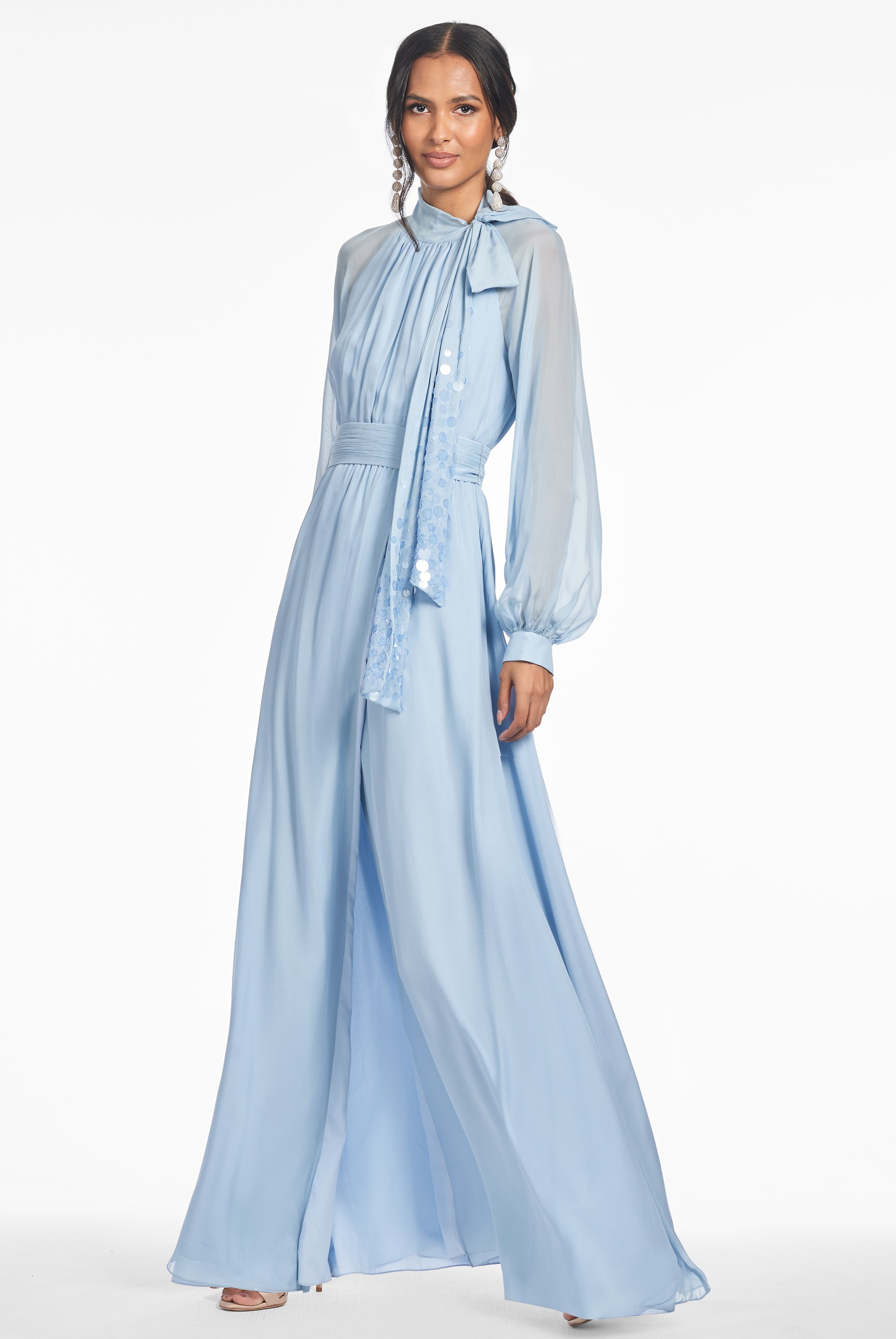 VERA GOWN - GLACIAL BLUE