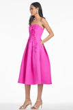 EVIE DRESS - CERISE