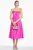 EVIE DRESS - CERISE