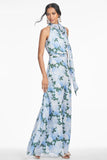 KAYLA GOWN - GLACIAL PEONIES