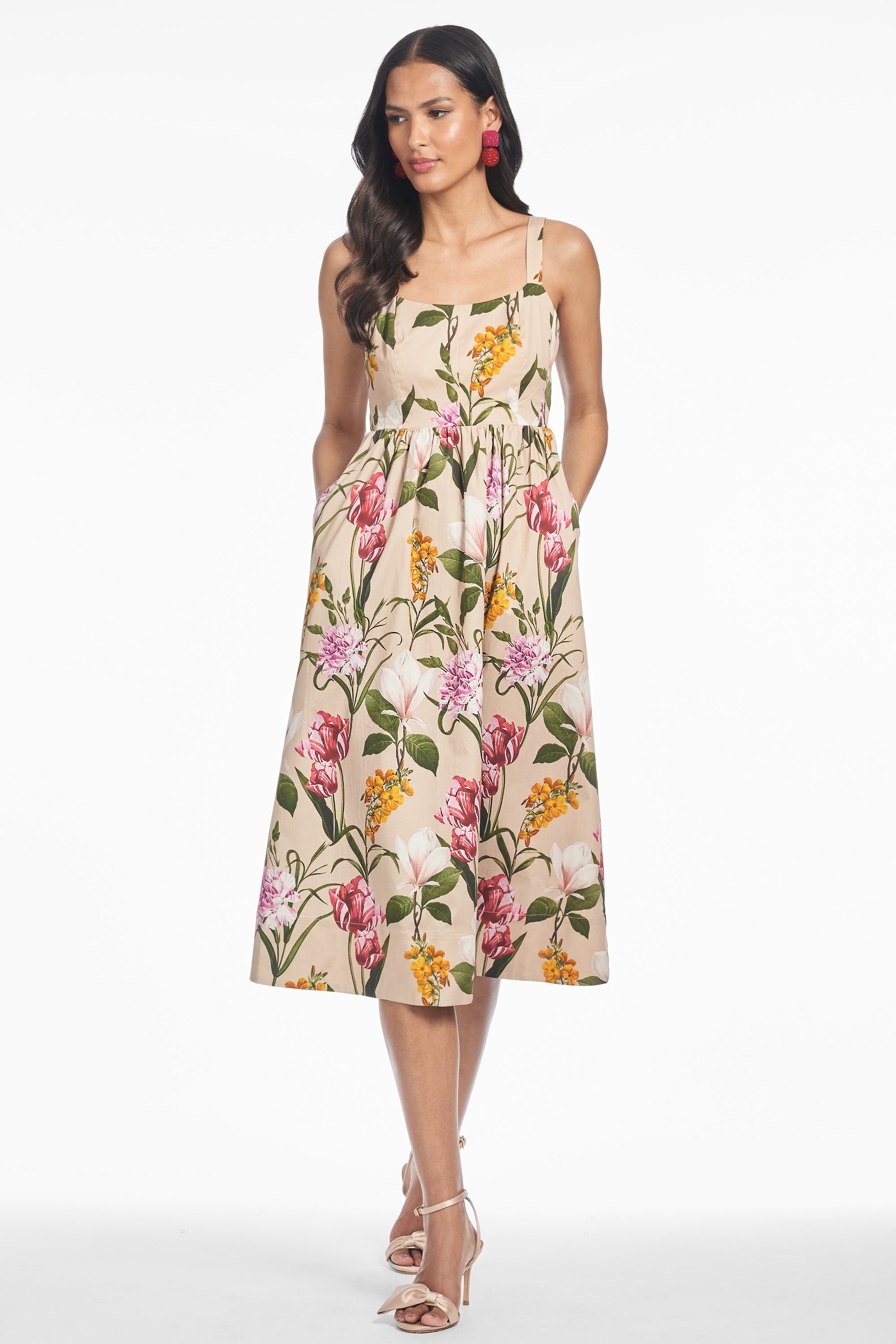 OLENA DRESS - FRENCH BRISTRE BLOSSOMS