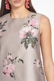 UMA DRESS - PEWTER ENGLISH ROSE