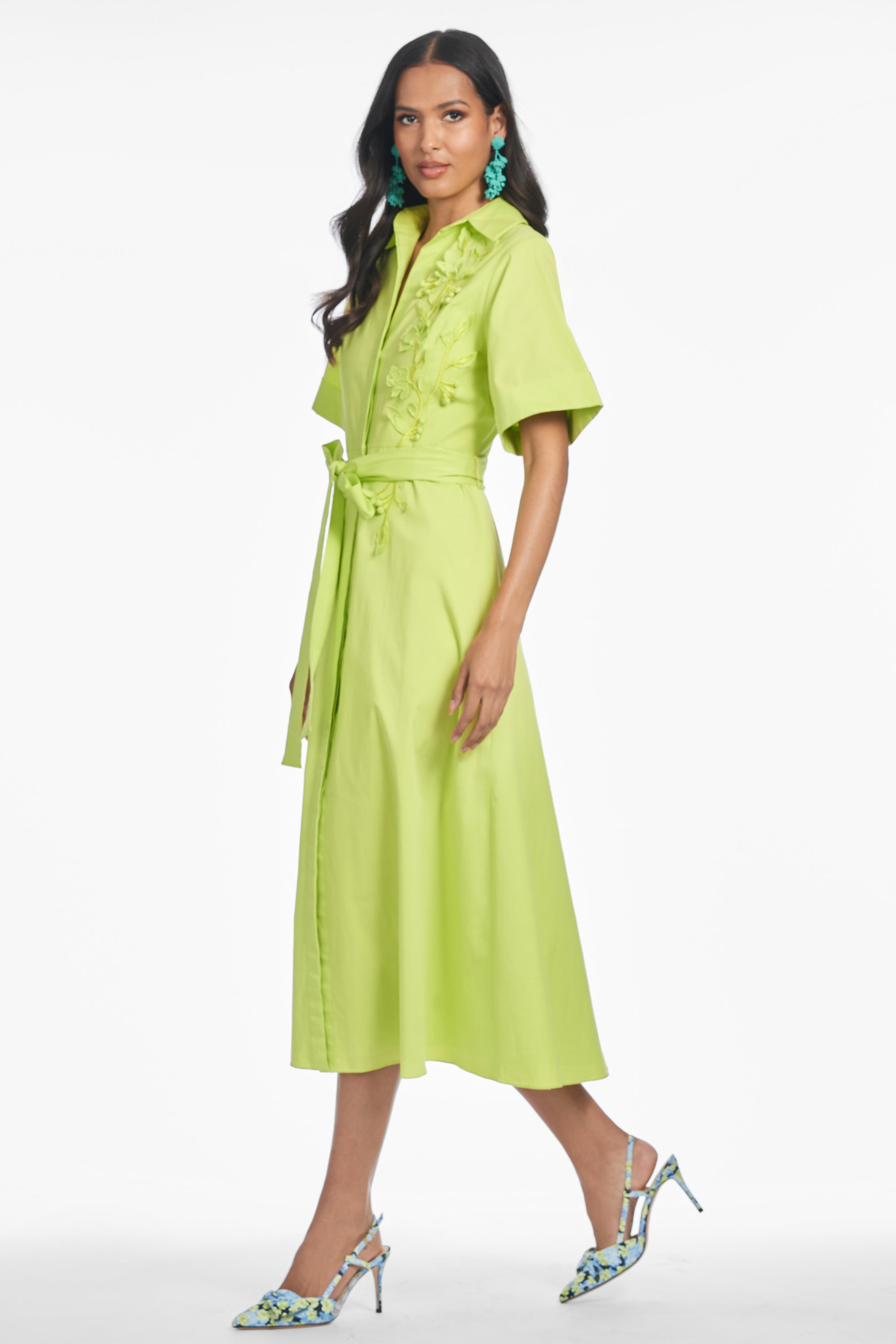 WILLOW DRESS - PERIDOT