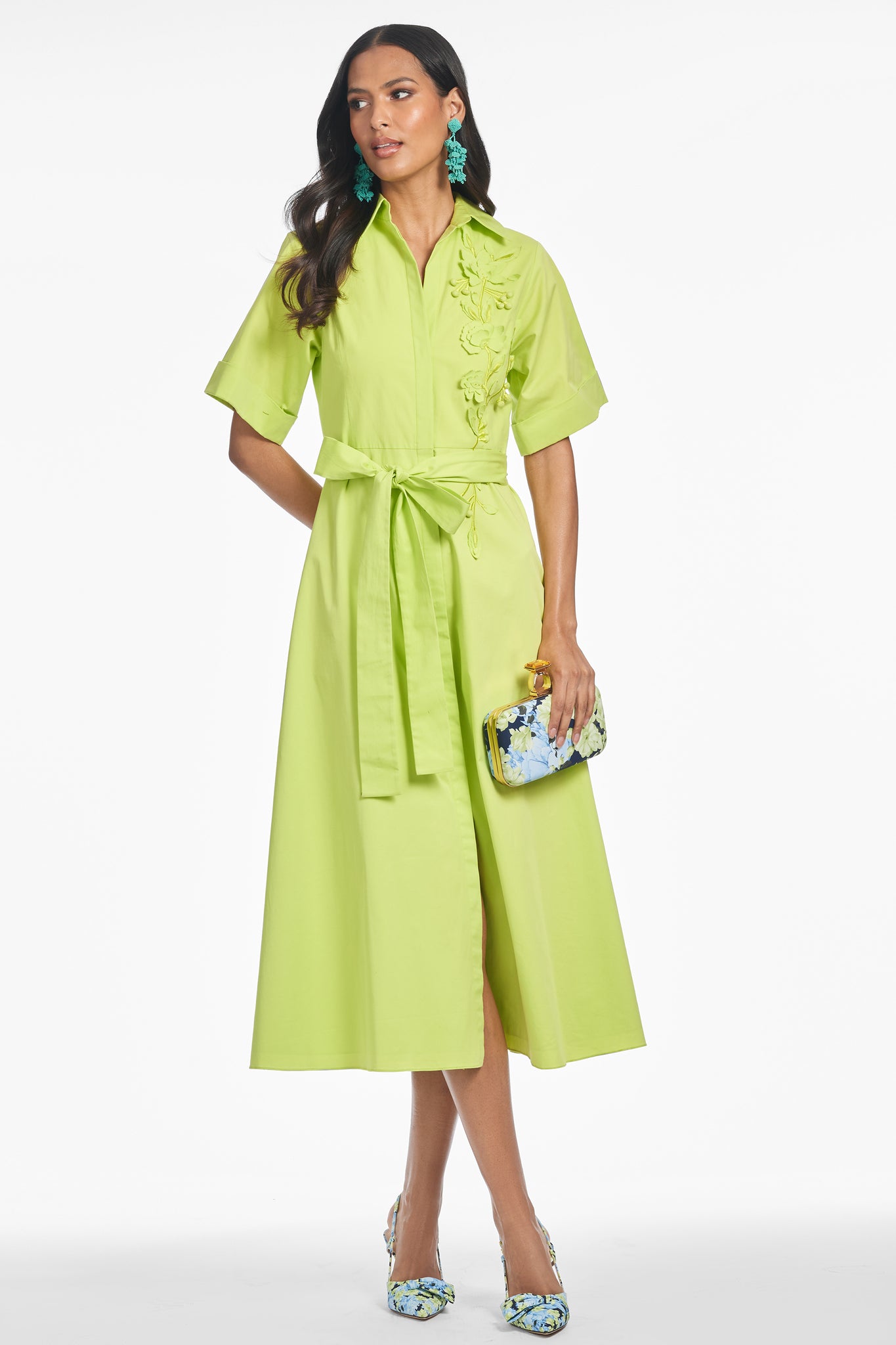 WILLOW DRESS - PERIDOT