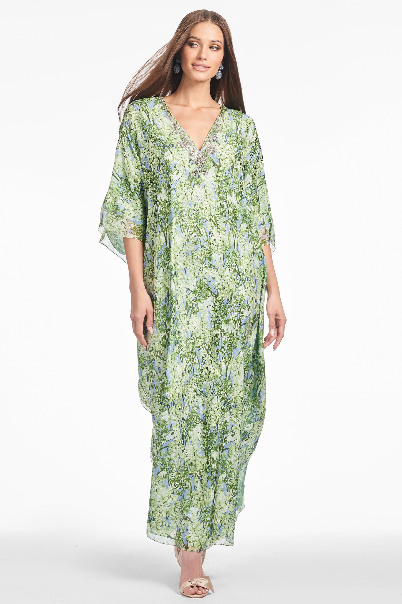 ARNA KAFTAN - PERIDOT BOUQUET