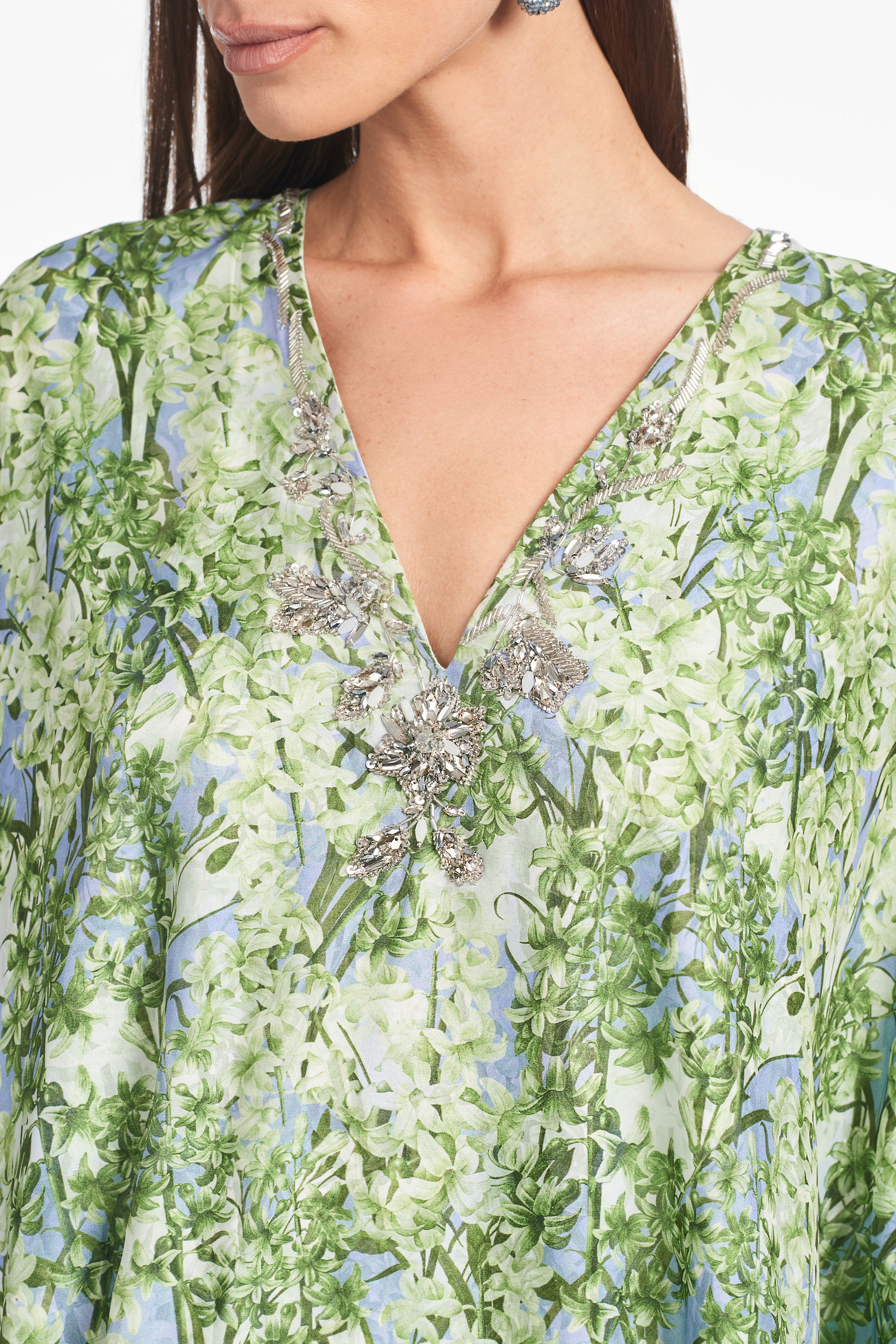 ARNA KAFTAN - PERIDOT BOUQUET