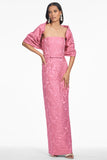 SOPHIA GOWN - ROSE PINK