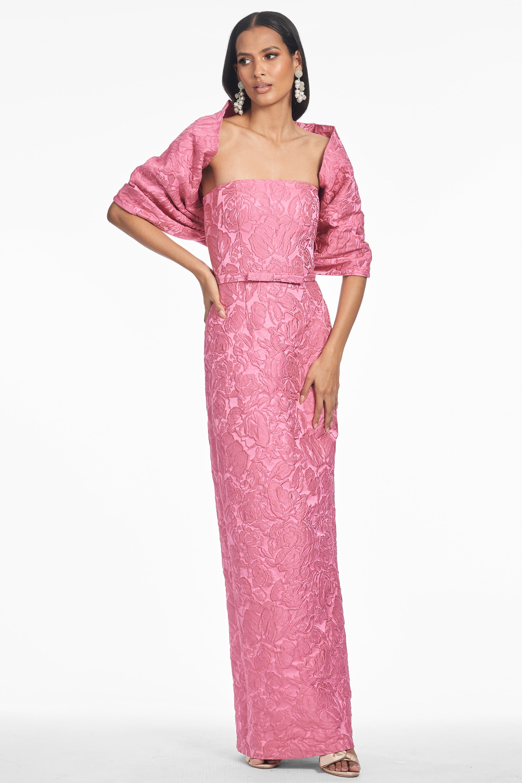 SOPHIA GOWN - ROSE PINK