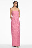 SOPHIA GOWN - ROSE PINK