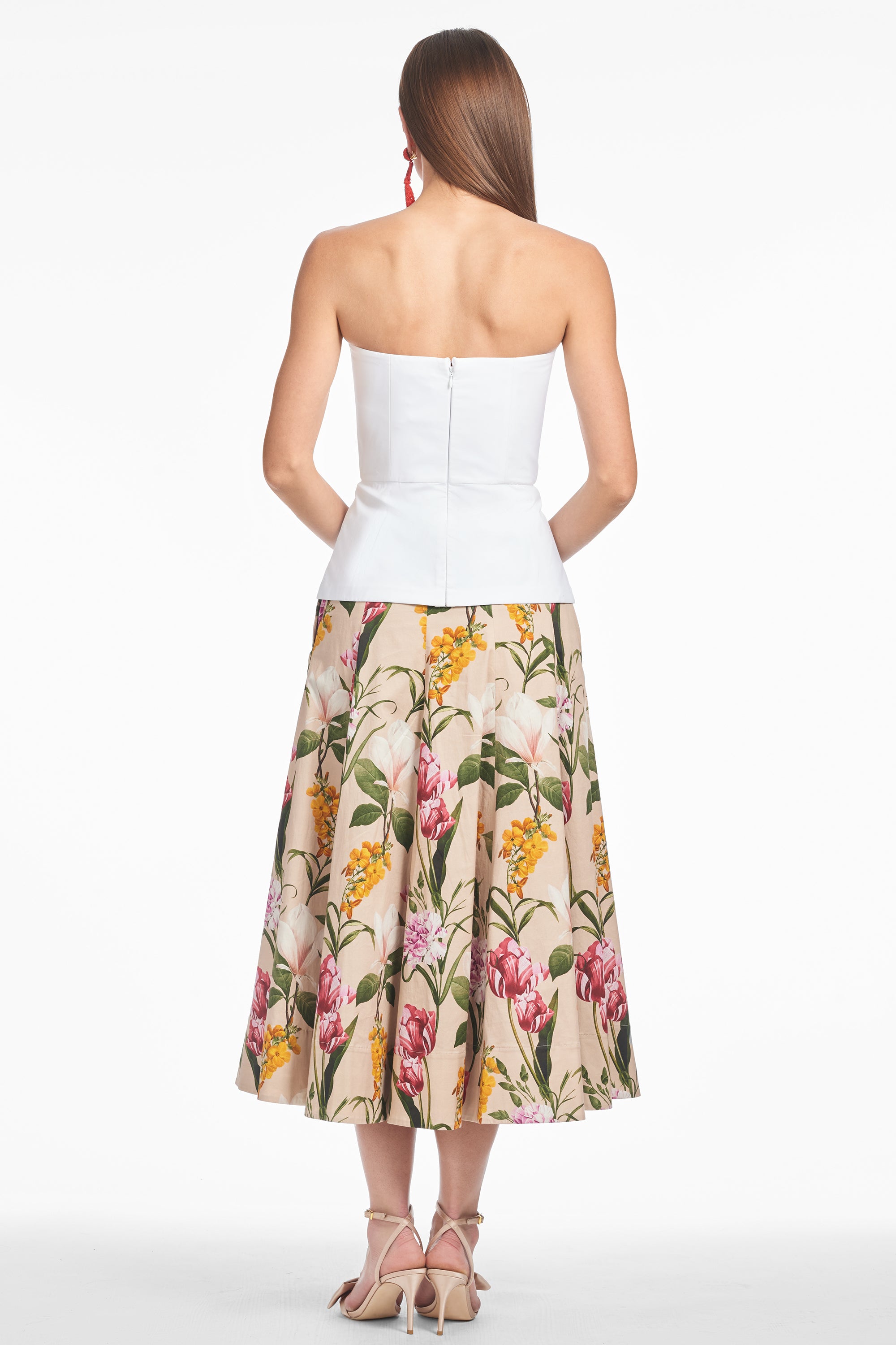 TRIXIE SKIRT - FRENCH BRISTRE BLOSSOMS