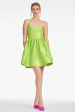 Samira Dress - Electric Lime - Final Sale