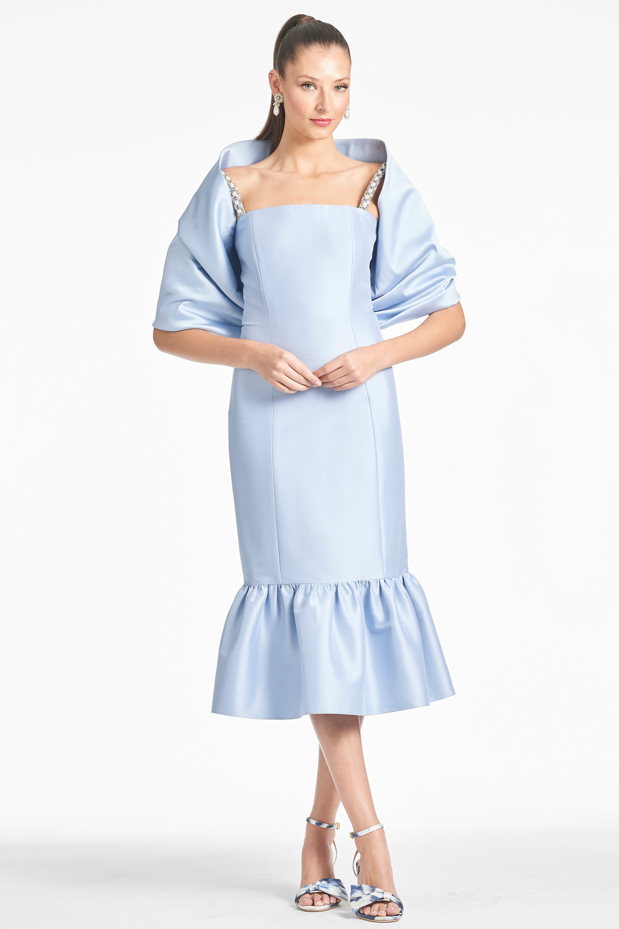 Elise Dress - Glacial Blue - Final Sale