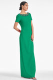 Shiloh Gown - Cadmium Green - Final Sale