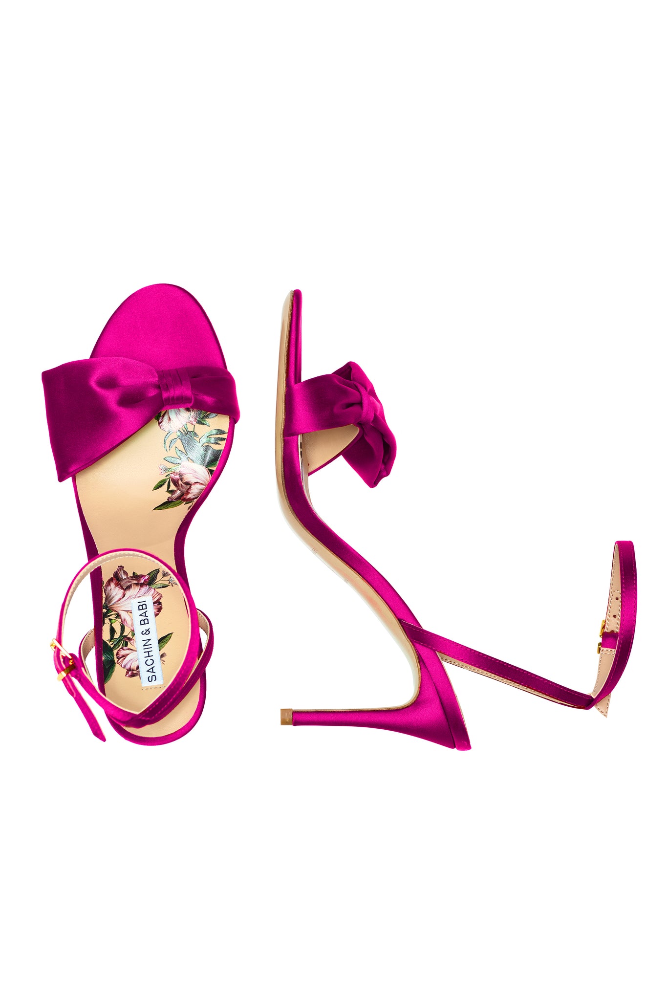 Chelsea Obi-Bow Open Toe - Cerise