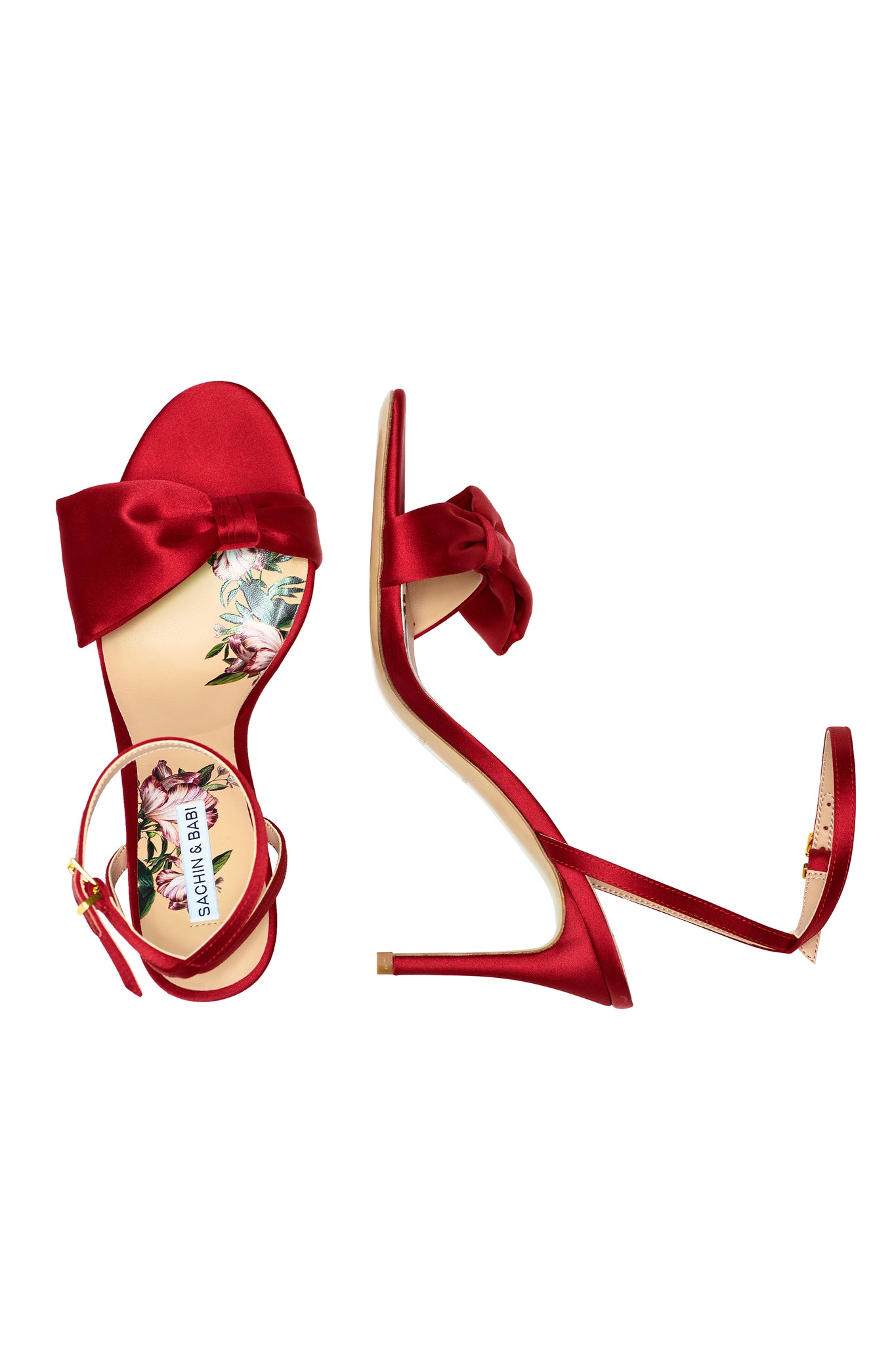 Chelsea Obi-Bow Open Toe - Holly Red