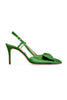 Lenox Obi-Bow Slingback  - Green Garnet