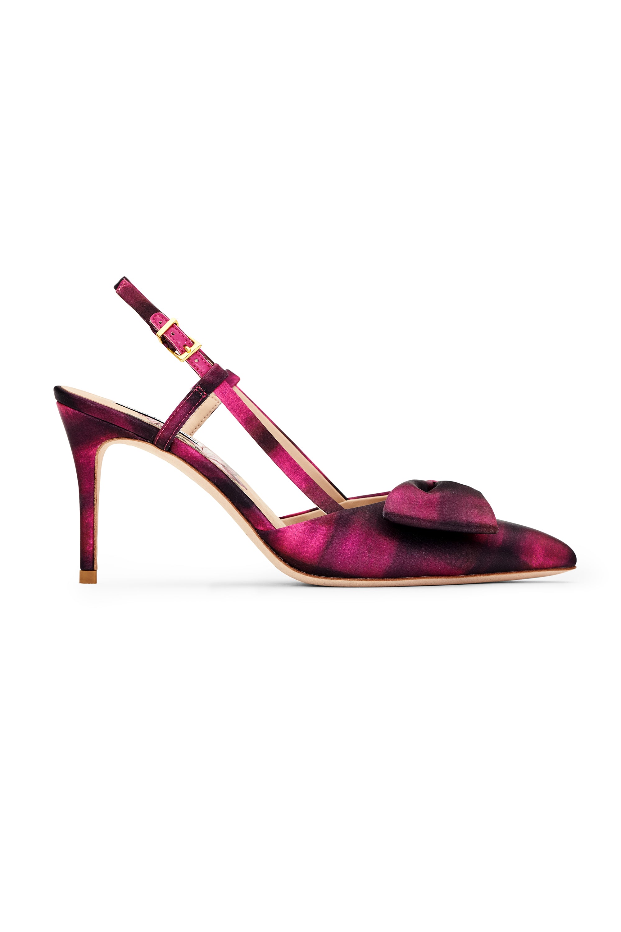 Lenox Obi-Bow Slingback  - Pink Shibori