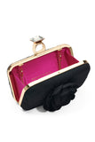 ON THE ROCKS WITH ROSE CLUTCH - BLACK