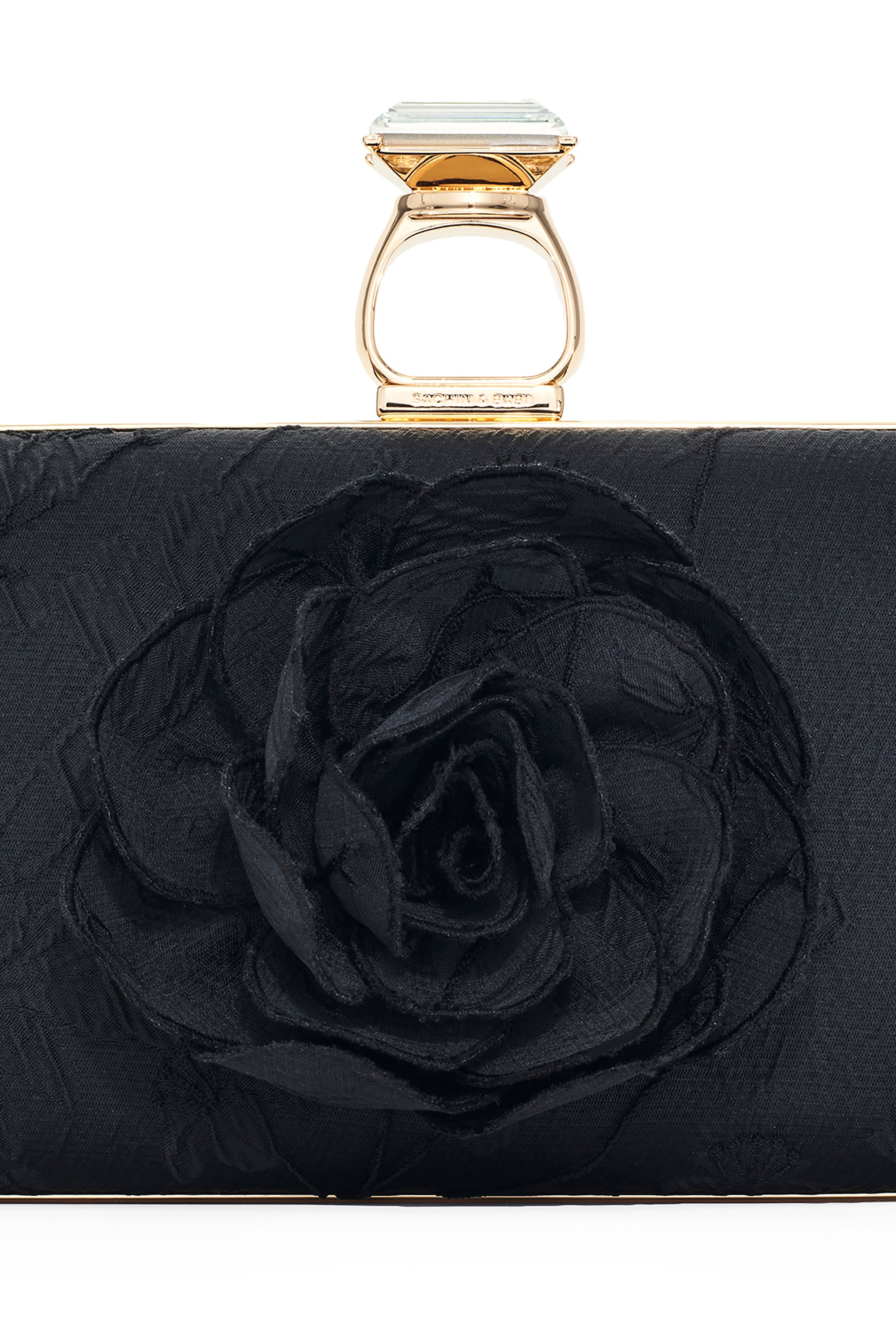 ON THE ROCKS WITH ROSE CLUTCH - BLACK