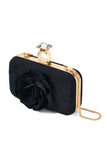 ON THE ROCKS WITH ROSE CLUTCH - BLACK