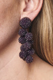 COCONUTS EARRINGS - VIOLET