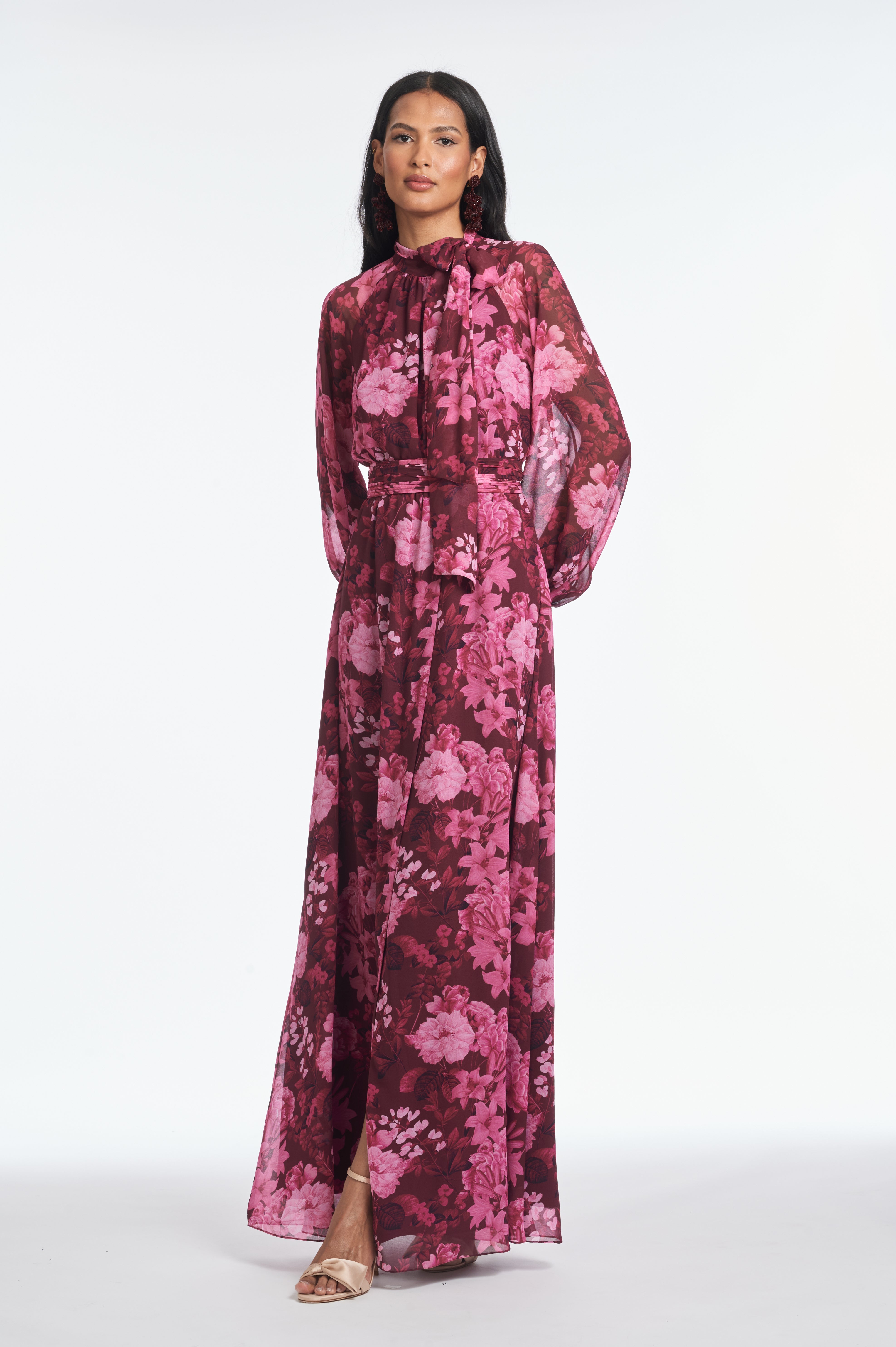 VERA GOWN - RASPBERRY FLORIBUNDA