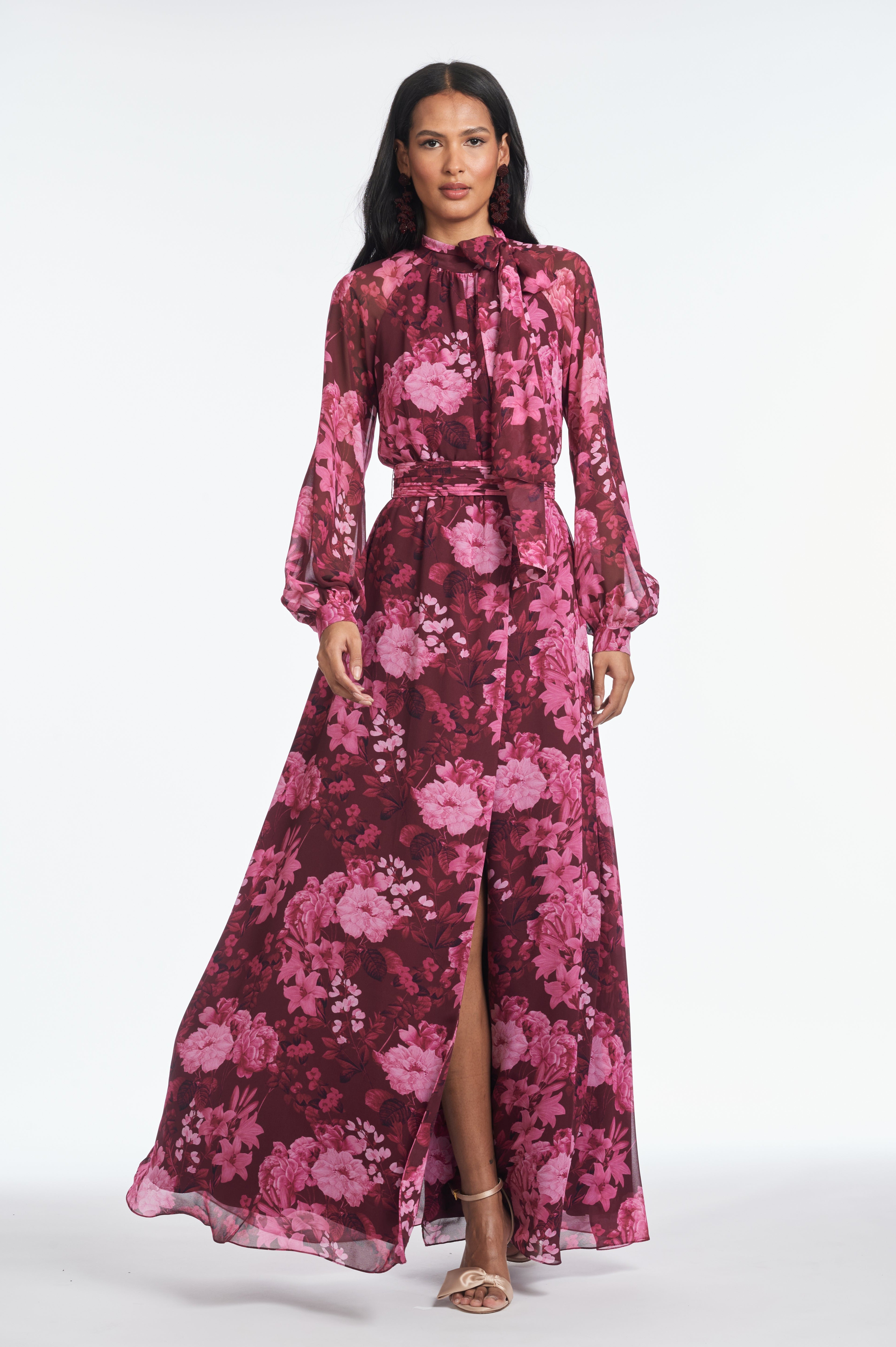 VERA GOWN - RASPBERRY FLORIBUNDA