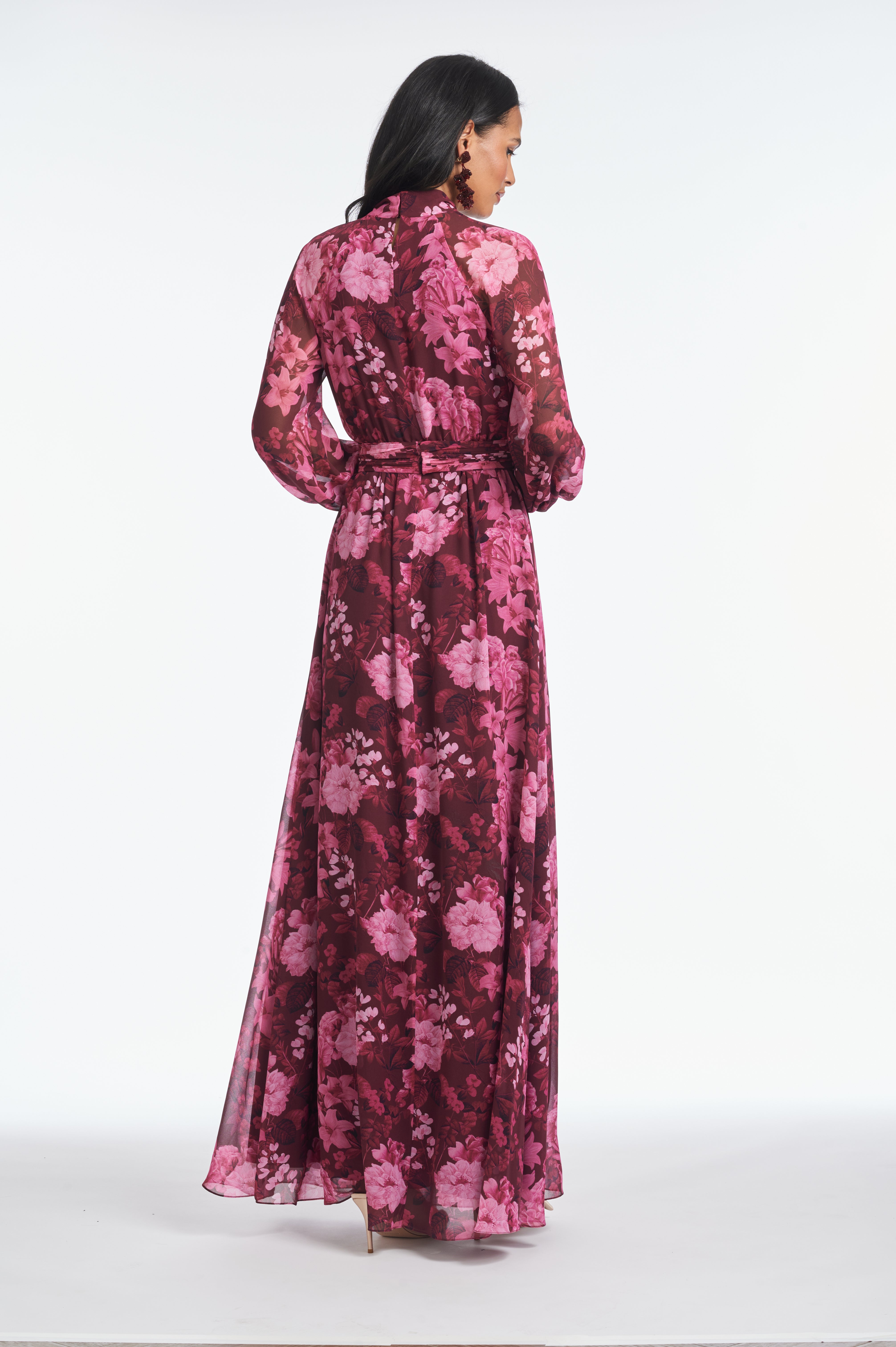 VERA GOWN - RASPBERRY FLORIBUNDA