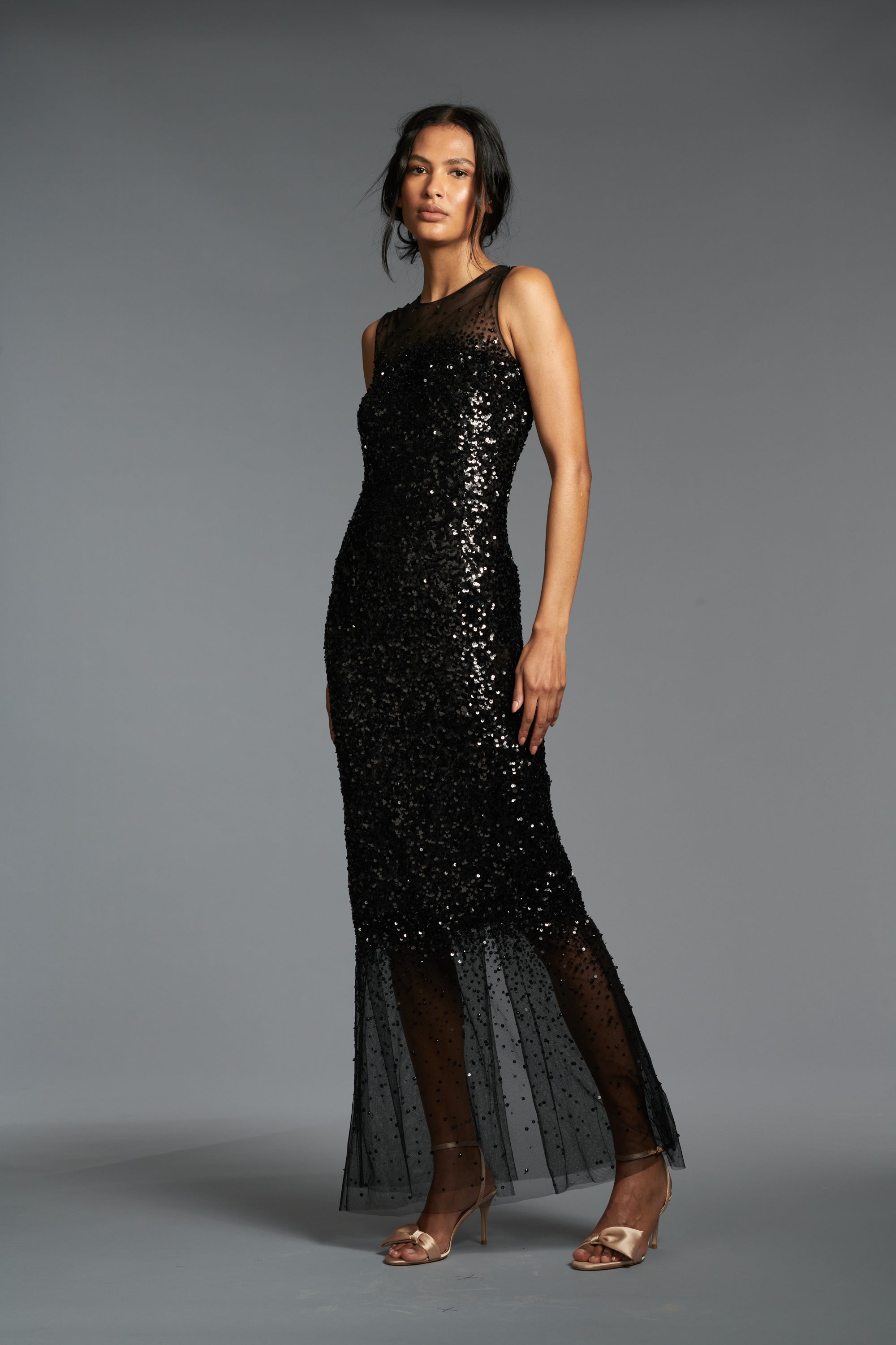 Candice Gown - Black - Final Sale