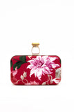 On the Rocks Clutch - Deep Pink Dahlia