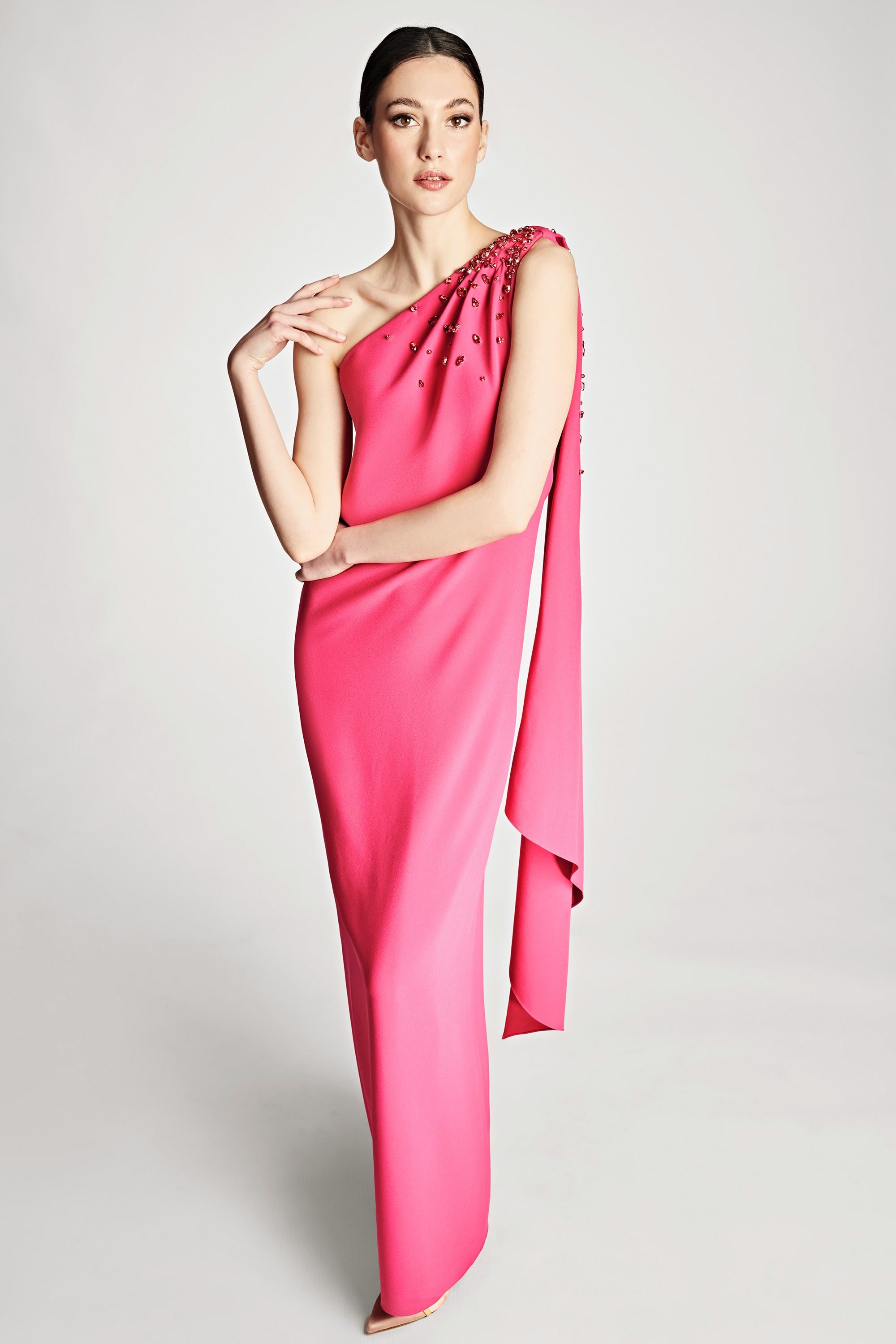 Leslie Gown - Rose Pink - Final Sale