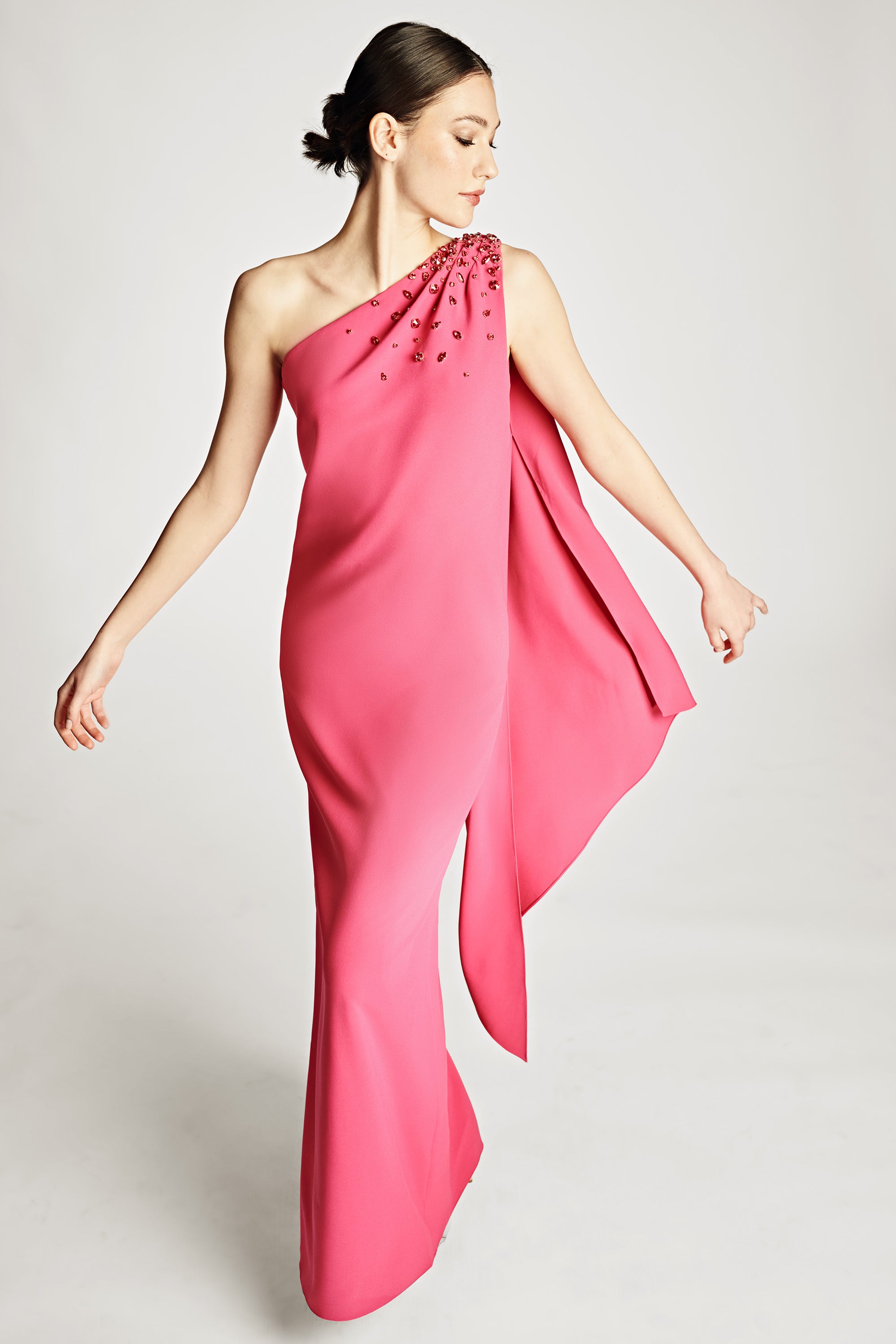 Leslie Gown - Rose Pink - Final Sale