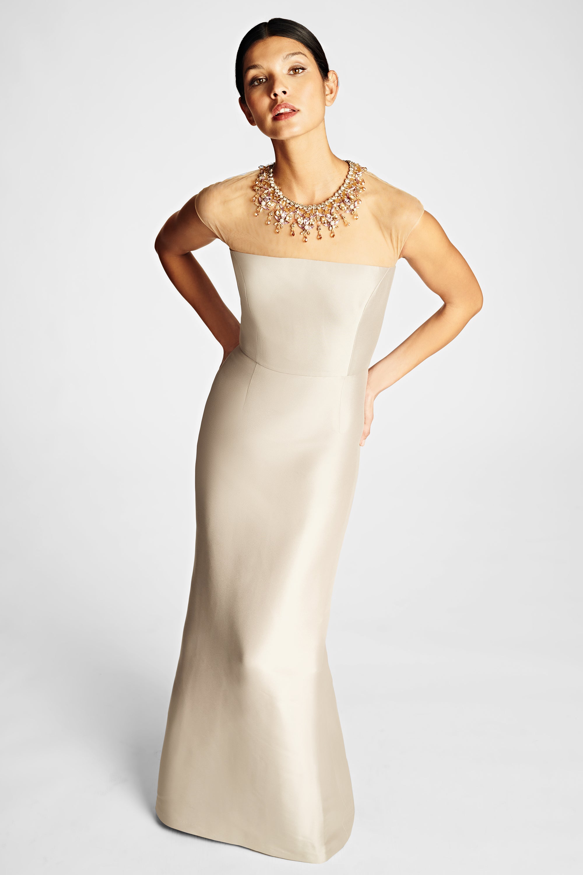 Irina Gown - Frosty Pewter - Final Sale