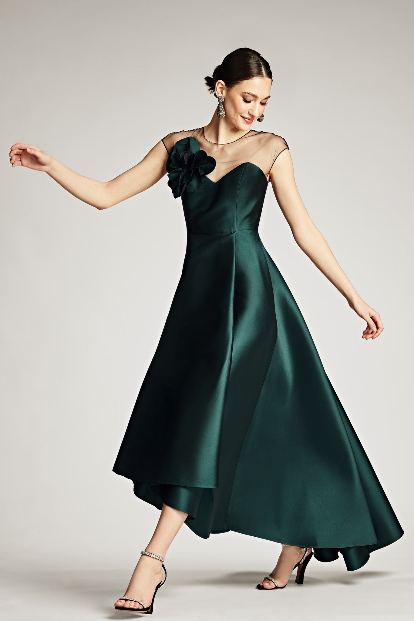 Blakely Gown - Forest Green