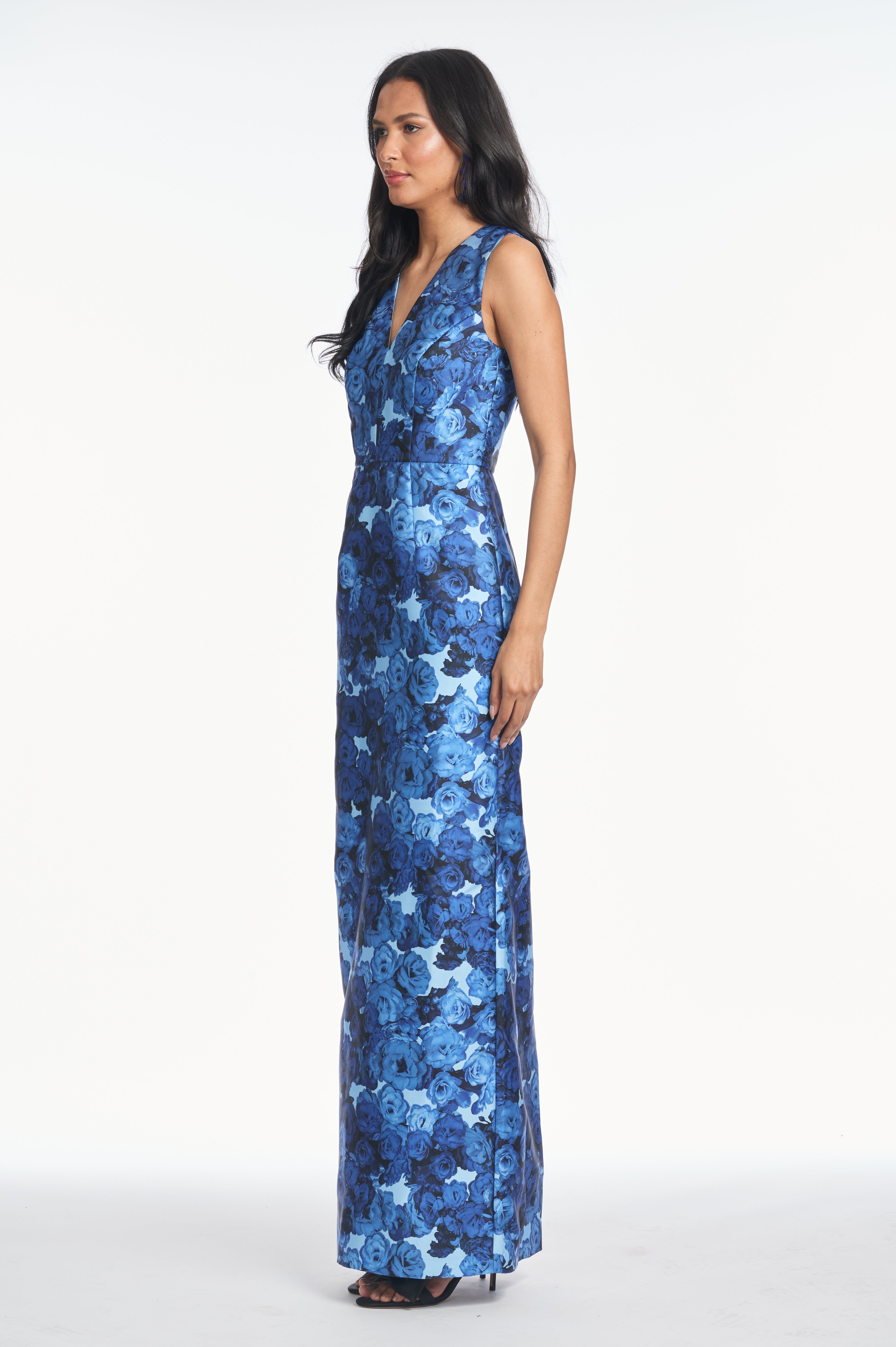 ADELLYN GOWN - INDIGO GRANDIFLORA