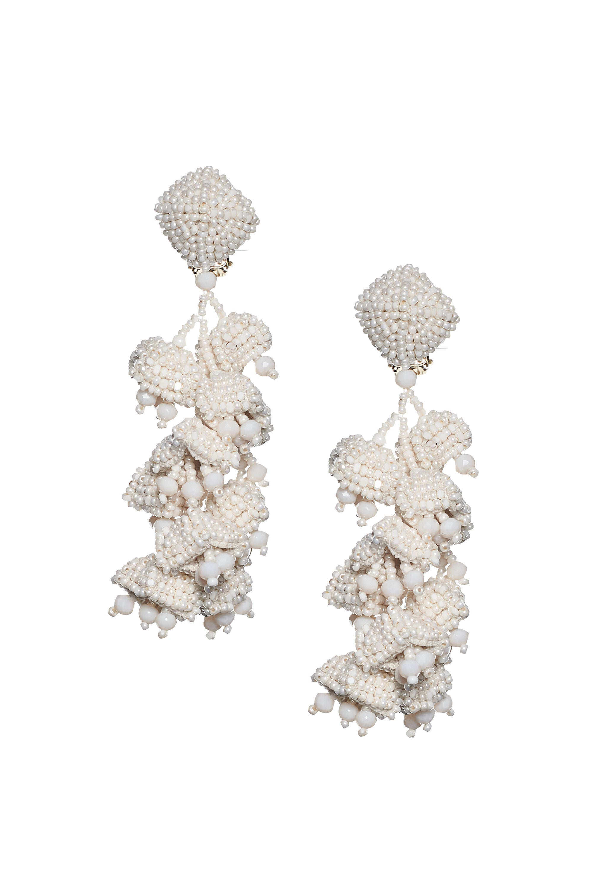 GRAPES EARRINGS - IVORY