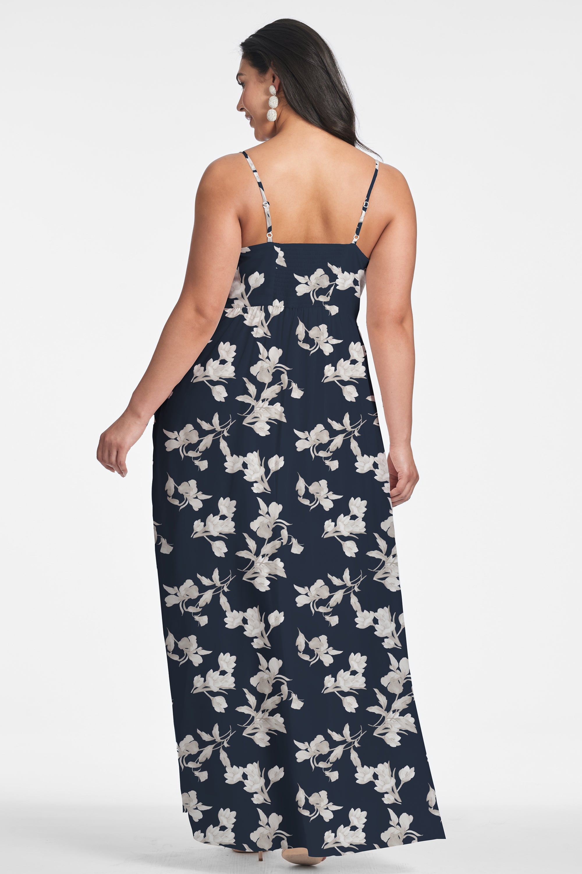 Sienna Gown - Navy Venetia Petal