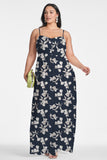 Sienna Gown - Navy Venetia Petal