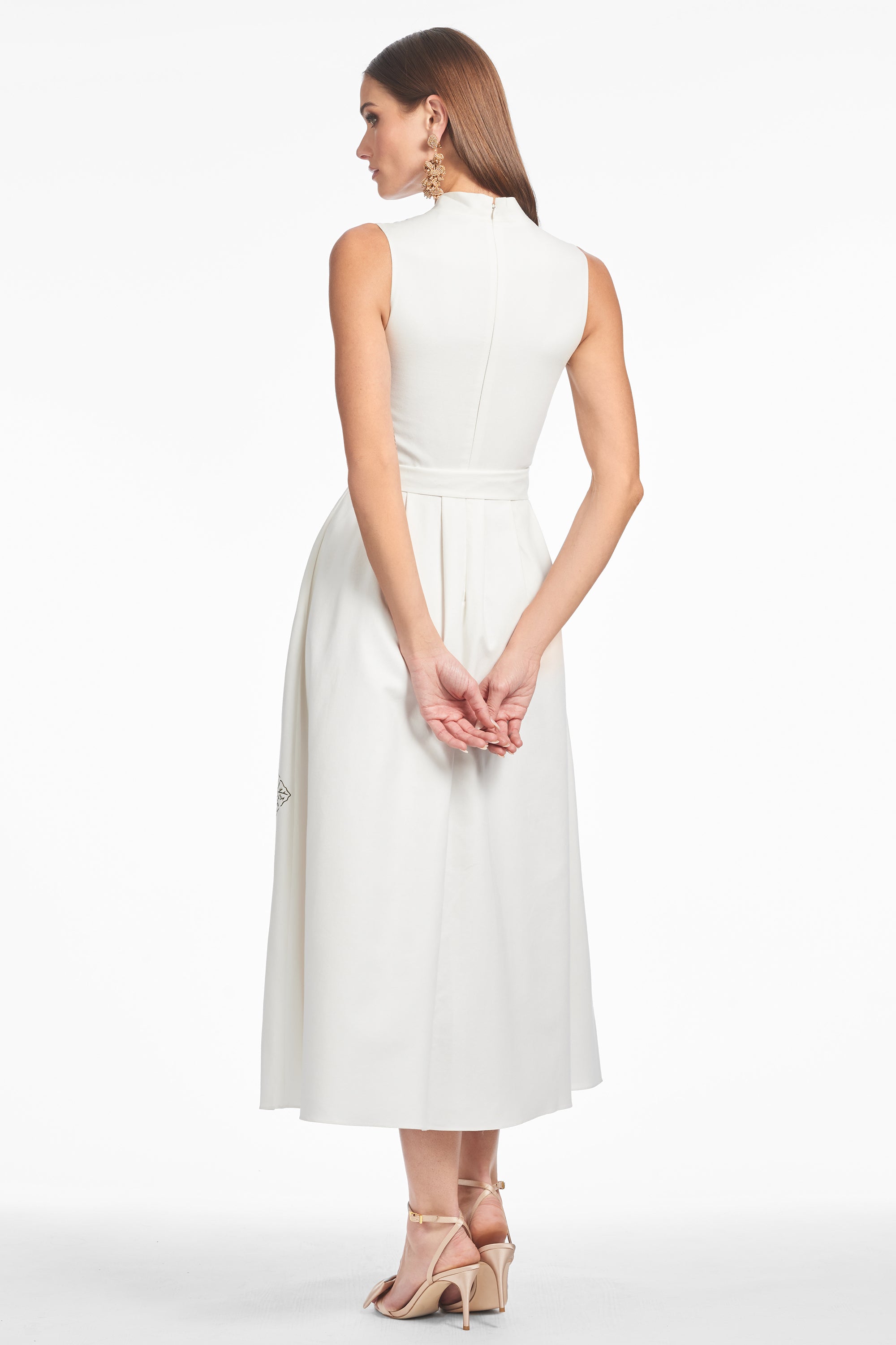 ELOISA DRESS - ALABASTER