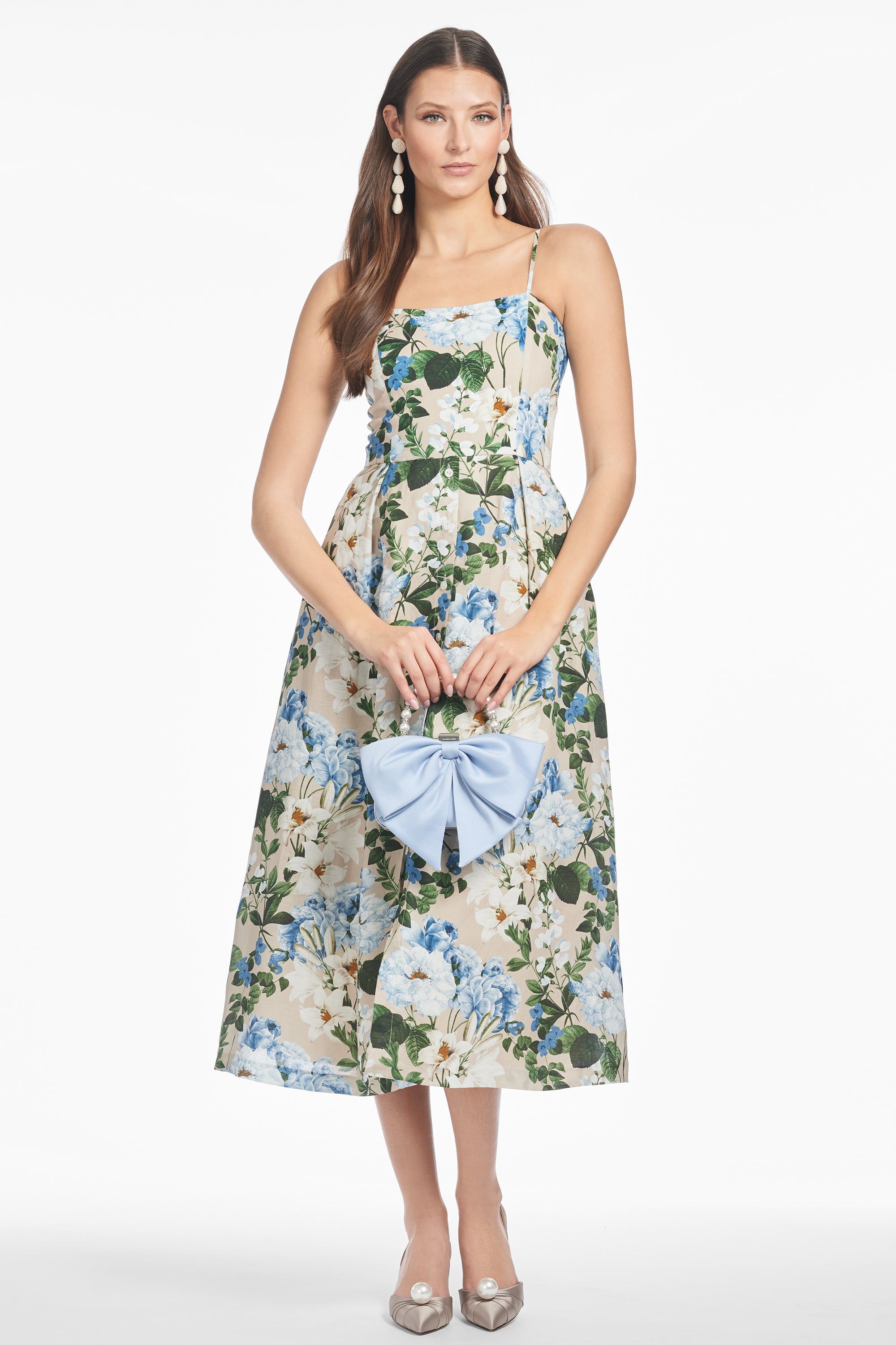 PRU DRESS - DUNE AND DUSK PETALS