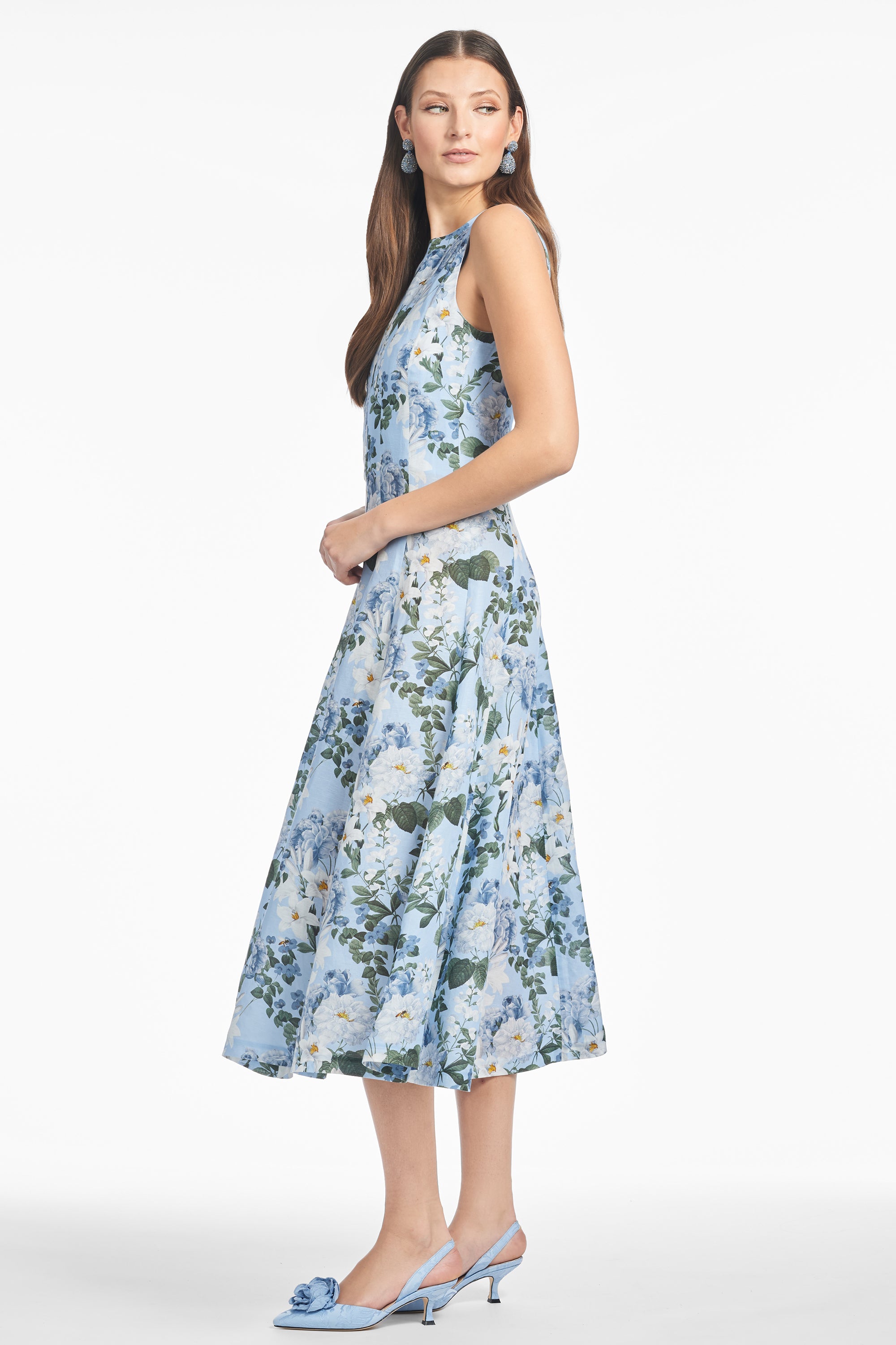 MARIPOSA DRESS - DELFT PETALS